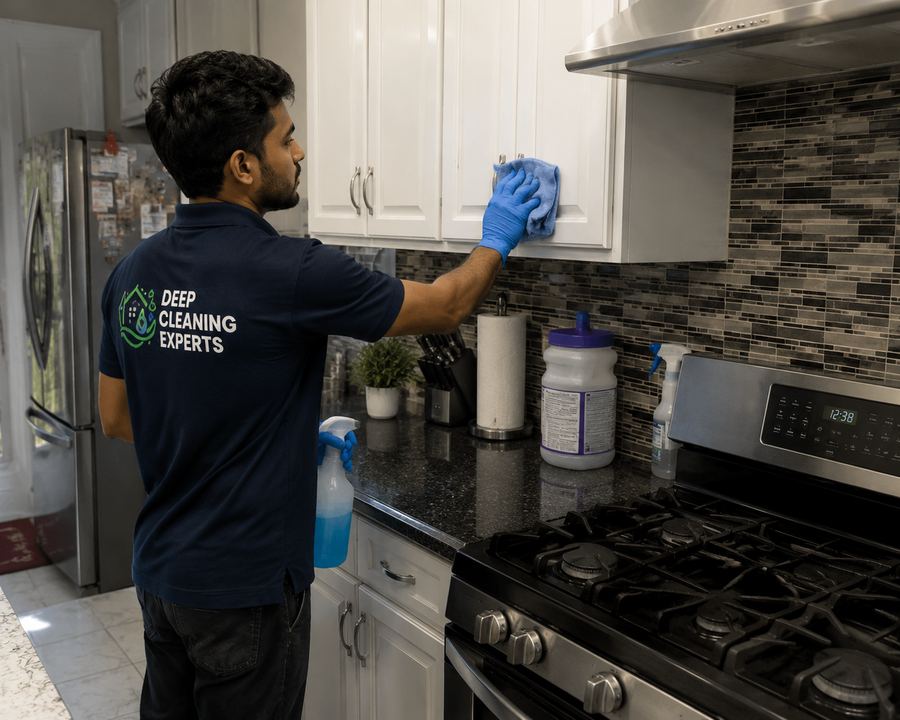 Kitchen deep cleaning